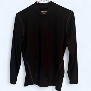 Layer 8 Men's Small Black Compression Top Internal Fabric
